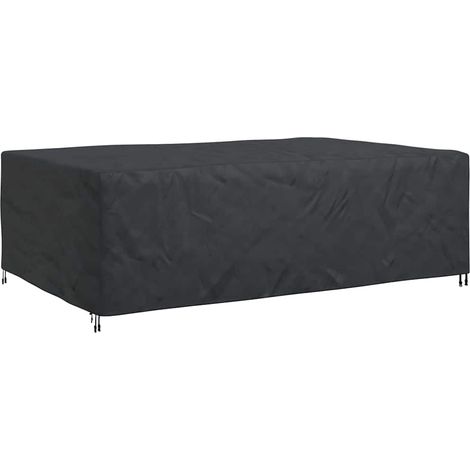 Housse pour mobilier d'extérieur Noir 300 x 200 x 90 cm 420D CFW76577 (1/4)