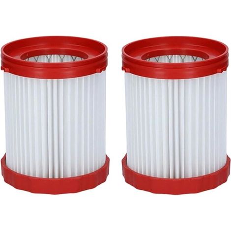 Deux cartouches filtrantes HEPA, compatibles avec l'aspirateur eau et poussière GAS 18V-10L (1/5)