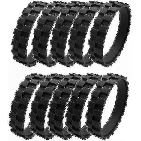 Roues de rechange pour aspirateurs robots, compatibles avec les séries 500 à 900, adhérence optimale, grande durabilité, lot de 10 (1/2)
