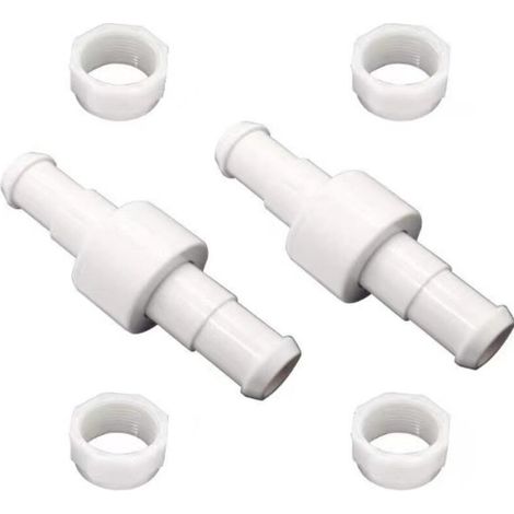 D20 Lot de 3 Raccords Rotatifs pour Tuyau D'arrosage avec 4 Embouts D15 Compatibles avec Zodiac Polaris 180 280 380 Robot Nettoyeur Piscine (1/5)