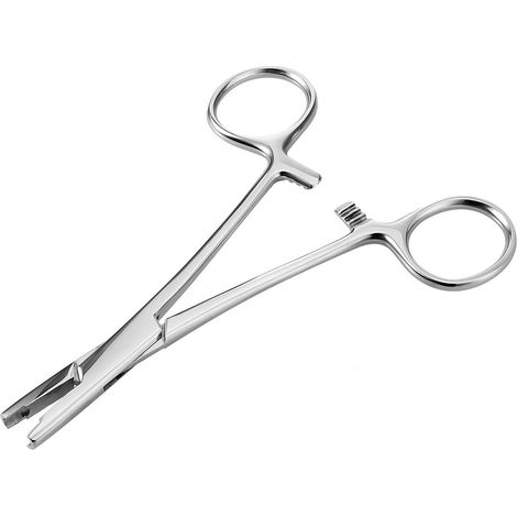 Pince Bijoux - 1 Pièce - Acier Inoxydable 410 - Serrage Perles 3 Mm - Modelisme Et Piercing - 13 Cm (1/5)