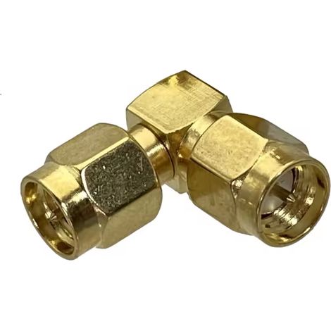 SMA-Stecker/SMA-Winkelstecker-Adapter (1/2)