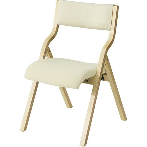 [JAMAIS UTILISE] SoBuy SoBuy FST40-HG Chaise pliante comfort ball - Avec coussin souple - Max. 90 kg - Gris