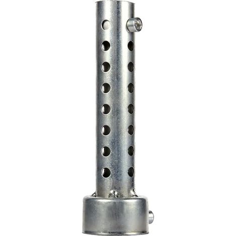 42mm Silencieux D'échappement de Moto Pot D'échappement Universel pour Moto,Silencieux Chicane Insert Argent (1/3)