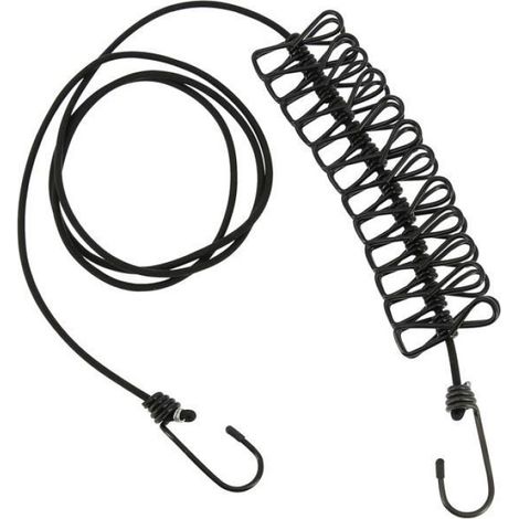 Corde à linge avec 12 pinces (1/5)