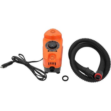 Pompe à air électrique portable 12 V haute pression pour voiture, idéale pour gonfler canoë, kayak, paddle ou planche de surf. (1/5)