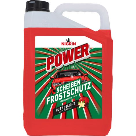 Nigrin Scheibenfrostschutz Power Ruby Delight bis -18° gebrauchsfertig 5 L Kühlerfrostschutz