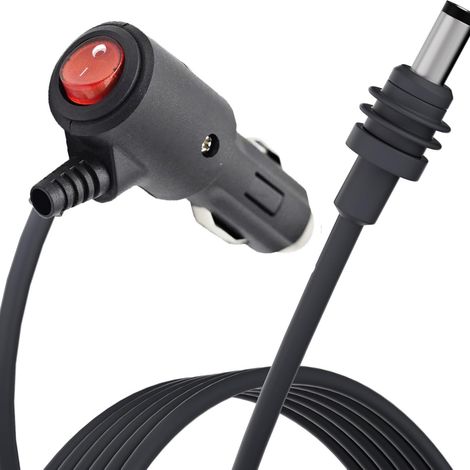 Bestseller: Ethernet MINI Kfz-Zigarettenanzünder-Ladekabel, 2 Meter lang, wasserdicht, mit Schalter (1/4)