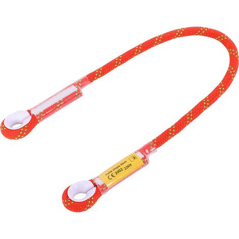 Corde de sécurité d'escalade et de survie en extérieur avec roulement à billes (orange 60 cm) 60/120/150 cm (1/5)