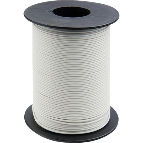 Donau Elektronik 119-15 Litze 1 x 0.14 mm² Weiß 100 m