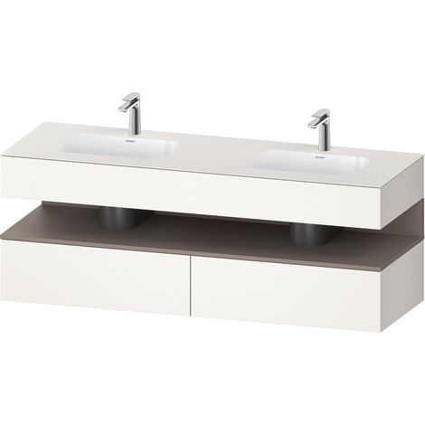 Duravit Collection One lavabo à encastrer avec meuble sous-vasque (1/2)