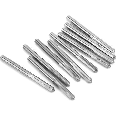 Lot de 10 fraises CNC 3,175mm carbure tungstène, gravure bois 90° X 0,2mm, outil de défonceuse professionnel (1/5)