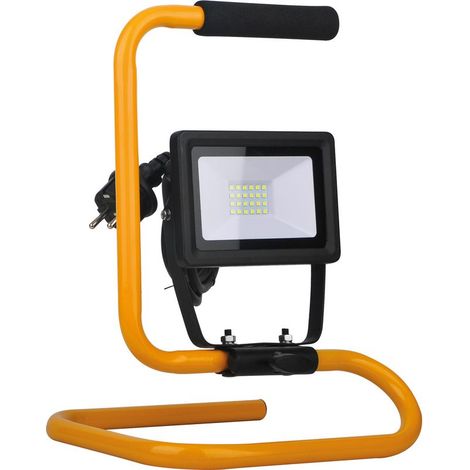 Projecteur LED portable 20W – Flux lumineux 1600 lumens – Technologie LED COB – Étanche IP65 pour intérieur et extérieur (1/5)