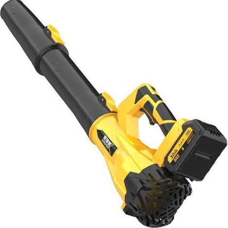 Souffleur de feuilles sans fil 21V – 6 vitesses – Vitesse de vent 320 km/h – Léger et silencieux – Nettoyage efficace de jardin et garage