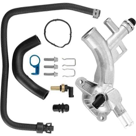 Kit de tuyauterie d'eau pour thermostat (1 jeu) 25193922 13408385 55565334 13251447 55596898 Compatible avec Chevrolet Cruze, Buick Encore et Opel (1/5)