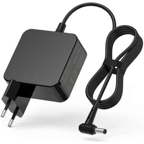 Chargeur Ordinateur Portable, Laptop 65W 19V 3.42A pour F550C F555L F555C F555U F550L F551M F554 F554LA F554L F554LA X550C X552C X551 X554L X52J K550C Adaptateur Secteur 5.5 2.5mm (1/5)