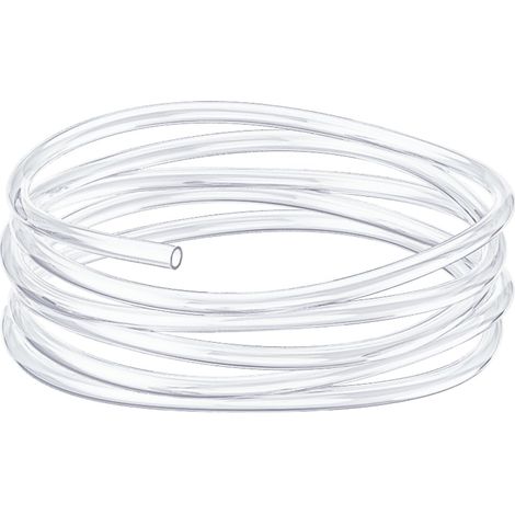 Aquarium Tuyau pour Ligne Aérienne 2 m De Tuyau Standard 4/6 mm pour Pompe à Air pour Aquarium Tuyau Flexible en PVC Pur Tuyau en PVC Pur pour Aquarium, Jardin, Terrarium Et Étang
