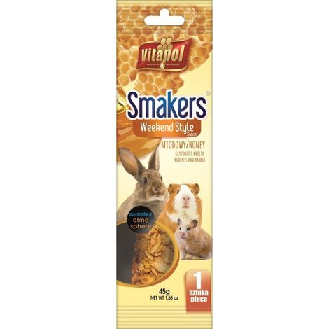 Vitapol Weekend Style Smakers per roditori - Miele 45g