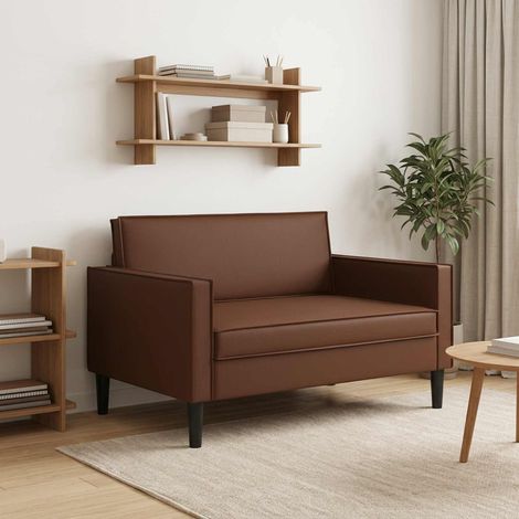 vidaXL Fauteuil XXL Marron Simili cuir (1/5)