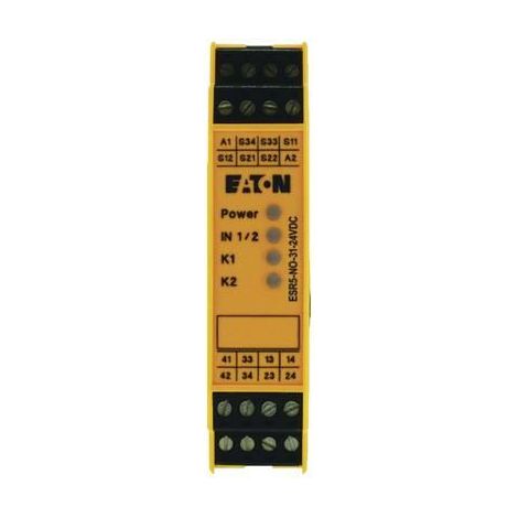 EATON Relé de seguridad PARADA DE EMERGENCIA 24V DC, EP-401062