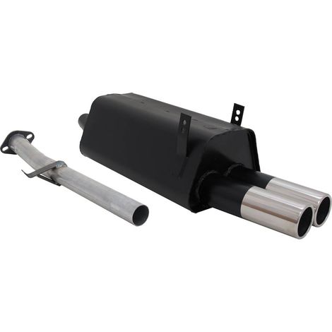 Silencieux Echappement BMW Serie 3 E36 316/318 - 2x76mm-13680823