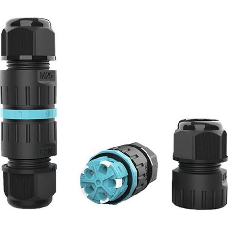 4x Kabelverbinder Wasserdichter Kabelverbinder Schutzart IP68 Anschlussdose für Kabel von 5 bis 9 mm Kabelverbindung ohne Löten CE-Kennzeichnung 3 (1/4)