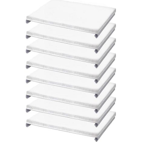 Tampon de rechange en éponge (8 pièces) pour peinture, pinceau de retouche pour bordures, pinceau d'angle, tampon de finition. (1/5)