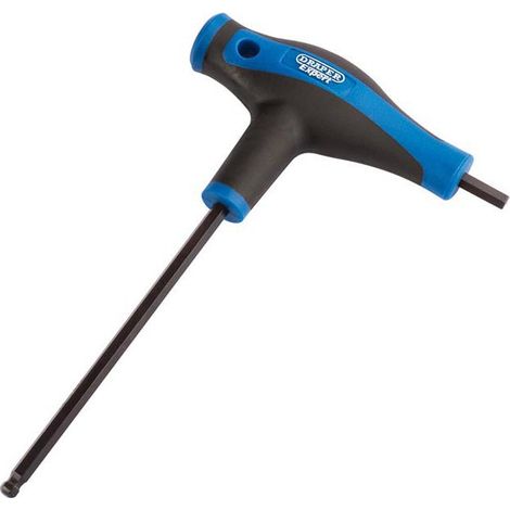 Draper THEX/SG/B Expert 6.0mm Soft Grip T Handle Hexagon and Ball End Key