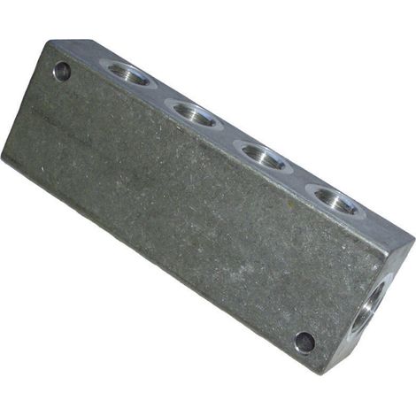 ICH Verteilerblock, beidseitig 61411 10 bar (max)