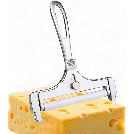 Manuell verstellbarer Käseschneider, ein praktisches Werkzeug zum Schneiden von Käse auf die perfekte Dicke, ideal für Käseliebhaber. (1/5)