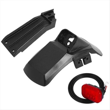 1 Support Garde-Boue,ABS,Feu Intégré,Bras de Fixation,Noir,Scooter Électrique G2 Pro 2024 (1/5)