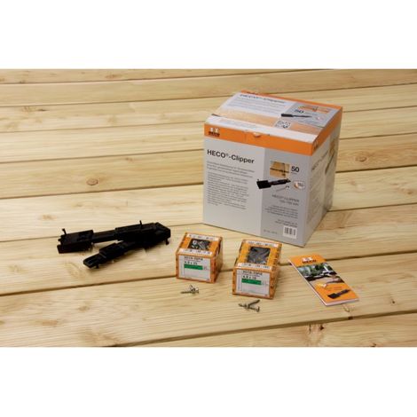 Heco-Clipperset 50 Unità 150 Pièces.4,0X25 - 100Unités .4,0X30
