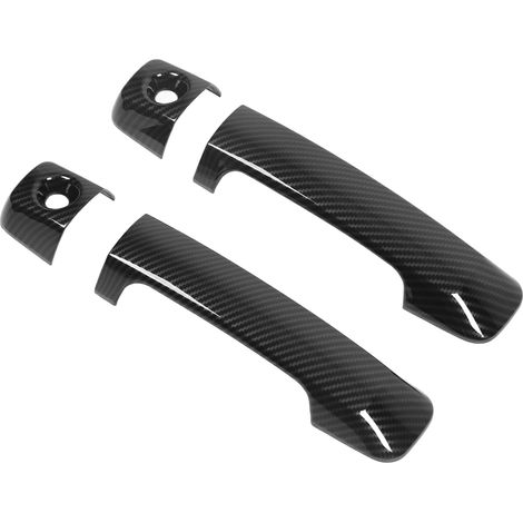 4 Türgriffe im Carbonfaser-Look, dekorative, selbstklebende Griffabdeckungen für FJ Cruiser XJ10 2007-2021 (1/5)