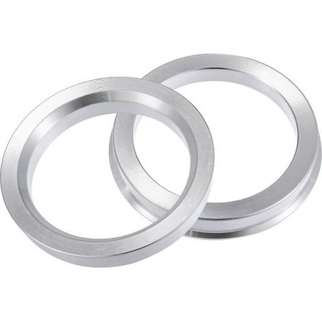 Bague de moyeu de roue 4pcs Voiture Moyeu Centric Anneaux Roue Alésage Centre Entretoise Remplacement 66,1-56,1 mm (1/5)