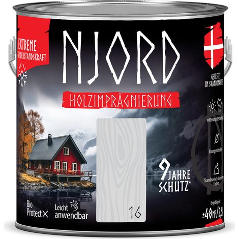 NJORD Holzimpragnierung (16) Morgenfrost - 2,5L (1/5)