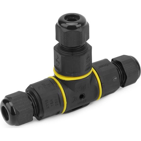 IP68 Wasserdichter T-förmiger 3-poliger Anschlusskasten für Erdkabel (1/5)