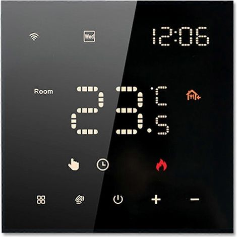 Tuya WLAN-Smart-Thermostat für elektrische Warmwasserbereiter mit programmierbarem Thermostat und Heimkompatibilität (1/5)