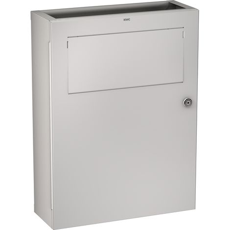KWC AR Hygieneabfallbehälter, RODAN, Edst.,  350x469x130 mm, Aufputz, ca. 6 l