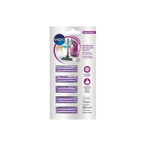Wpro - 5 déodorisant pr aspirateur - lavande - 484000008608 -