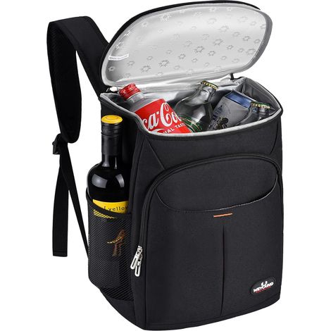 Sac à Dos Isotherme Glacière Cooler Backpack Bag pour Hommes Femmes Camping Pique Nique Barbecue événements 25L