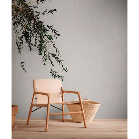 A.S. Creation Beton Vol. 2 386395 Vliestapete Einfarbig 10.05 x 0.53 m Grau Wohnzimmer Schlafzimmer Flur Küche Esszimmer Badezimmer Bad Arbeitszimmer Büro Diele (1/5)