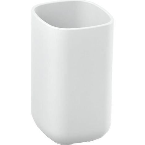 PORTA SPAZZOLINI SERIE 'POD' bianco - METAFORM