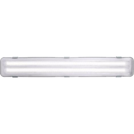 Nordlux Works Feuchtraumleuchte LED G13 18 W Silber