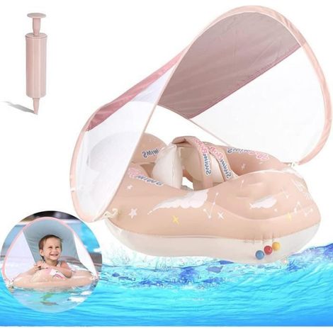 Bouée Bébé - PVC Sécurisé UPF50+ - Siège Gonflable Antidérapant pour Piscine - 6 à 36 Mois - 1 Pièce (1/4)