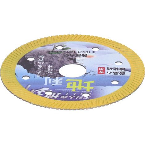 Diamanttrennscheibe für Winkelschleifer, Kreissägeblatt für Porzellan, Schleifscheibe Ø 115 mm, zum Schneiden von Fliesen und Keramik, 1 Stück (1/5)