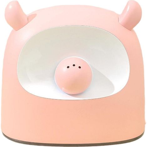 Humidificateur chambre 500 ml silencieux rose Design compact, idéal bébé & plantes (1/5)