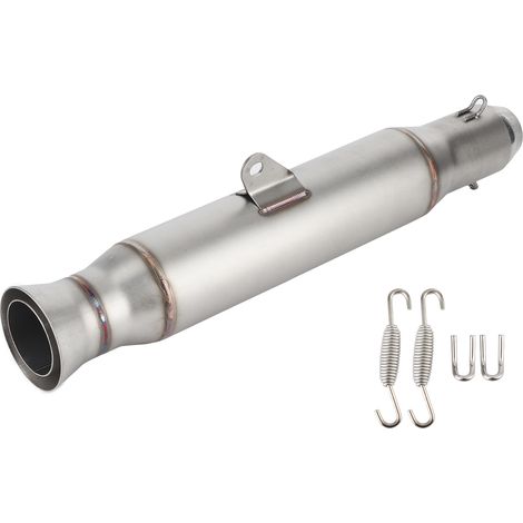 Universelles Auspuffrohr aus Titan-Edelstahl, GP-Racing-Stil, 1,5-2 Zoll, für Motorräder. (1/5)