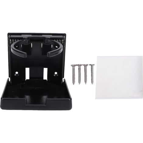 Porte-gobelet de bateau noir, bouteille d'eau pliable et réglable, permettant de gagner de l'espace, pour bateaux, Yachts, camping-car, voitures, camions (1/5)