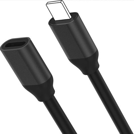 Rallonge Lightning Niubi de 1,8 m pour iPhone et iPad, certifiée Apple MFi, connecteurs femelle-mâle pour transfert audio, vidéo et musique.