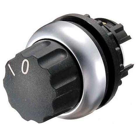 MOELLER 216855 INTERRUPTOR SELECTOR, 2 POSICIONES, NEGRO, MANTENIDO